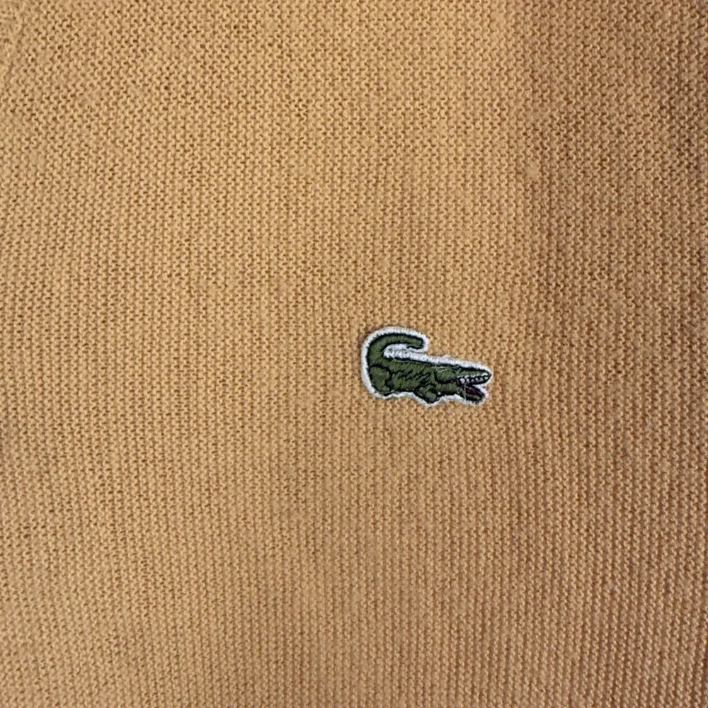 Vintage Izod‎ of London Sweater Small Lacoste Crocodile 60s 70s Gold Old Money